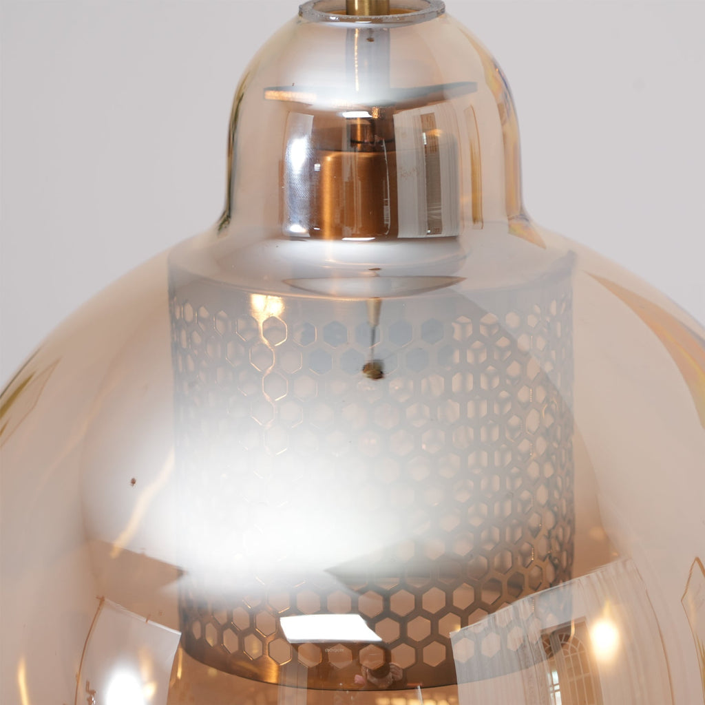 Chiswick Glass Pendant Light for Kitchen Island | Desfino