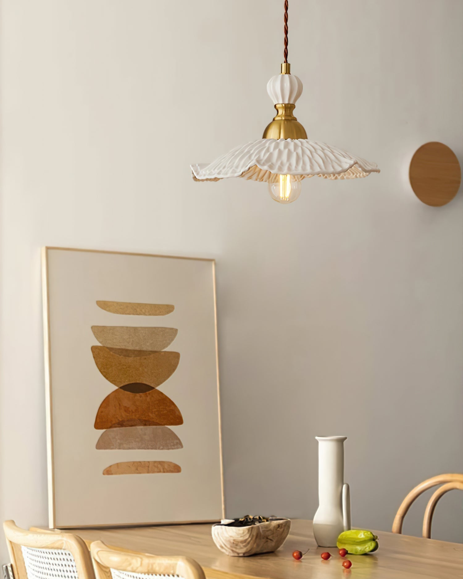 Chrasy Ceramics Pendant Lamp for Dining Area | Desfino