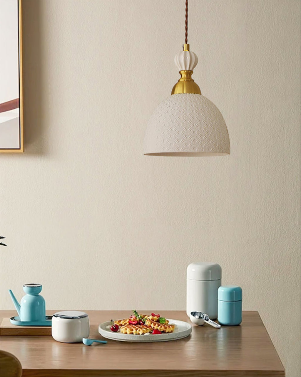 Chrasy Ceramics Pendant Lamp for Dining Area | Desfino