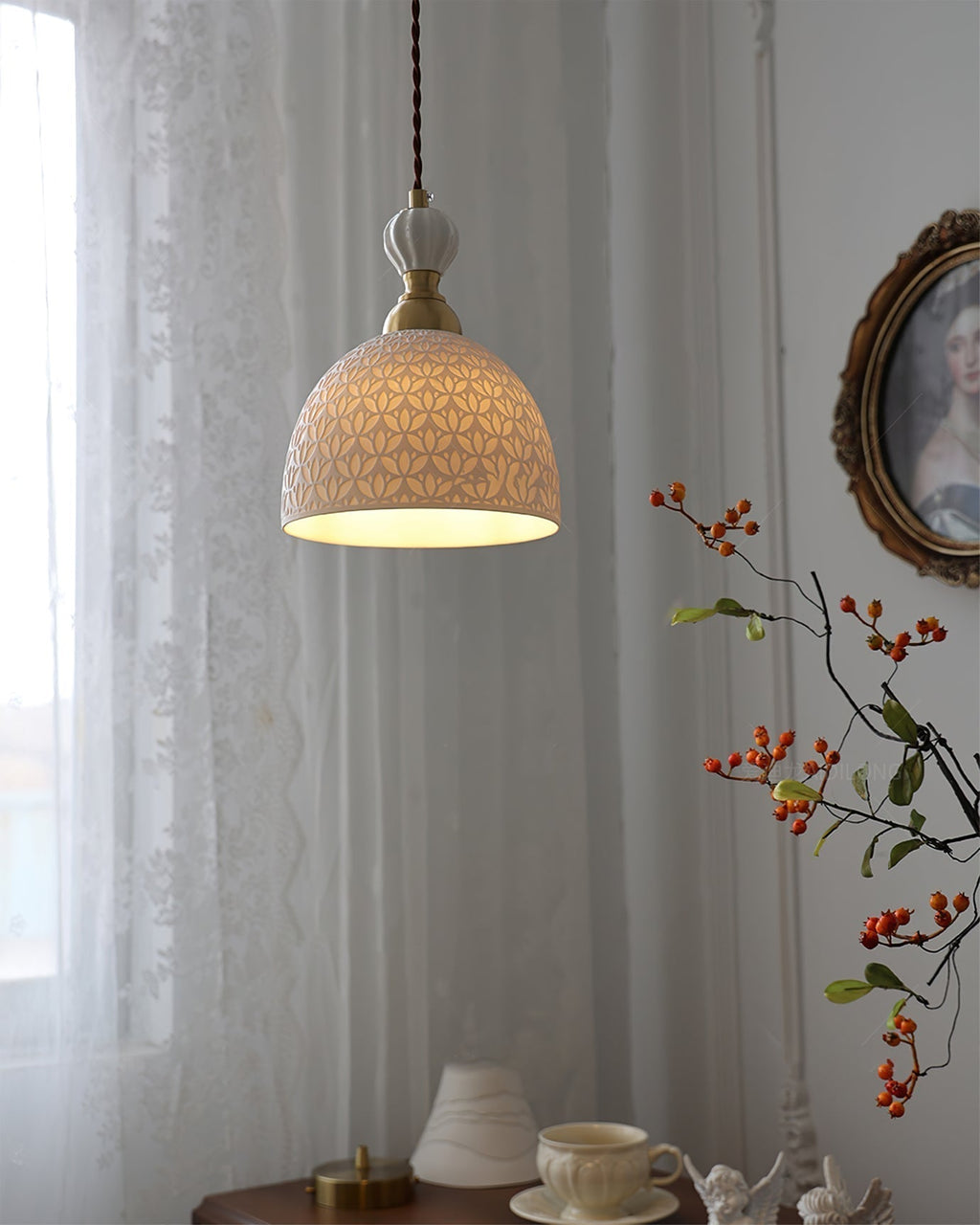 Chrasy Ceramics Pendant Lamp for Dining Area | Desfino