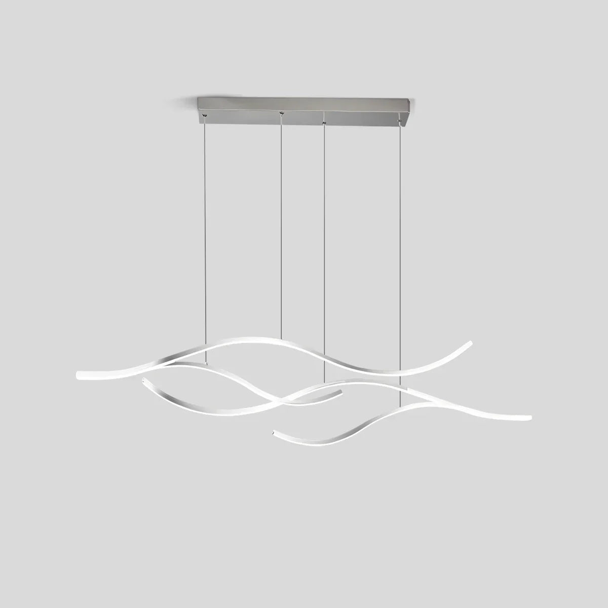 Moderne hängende Pendelleuchte in Wellenform | Desfino
