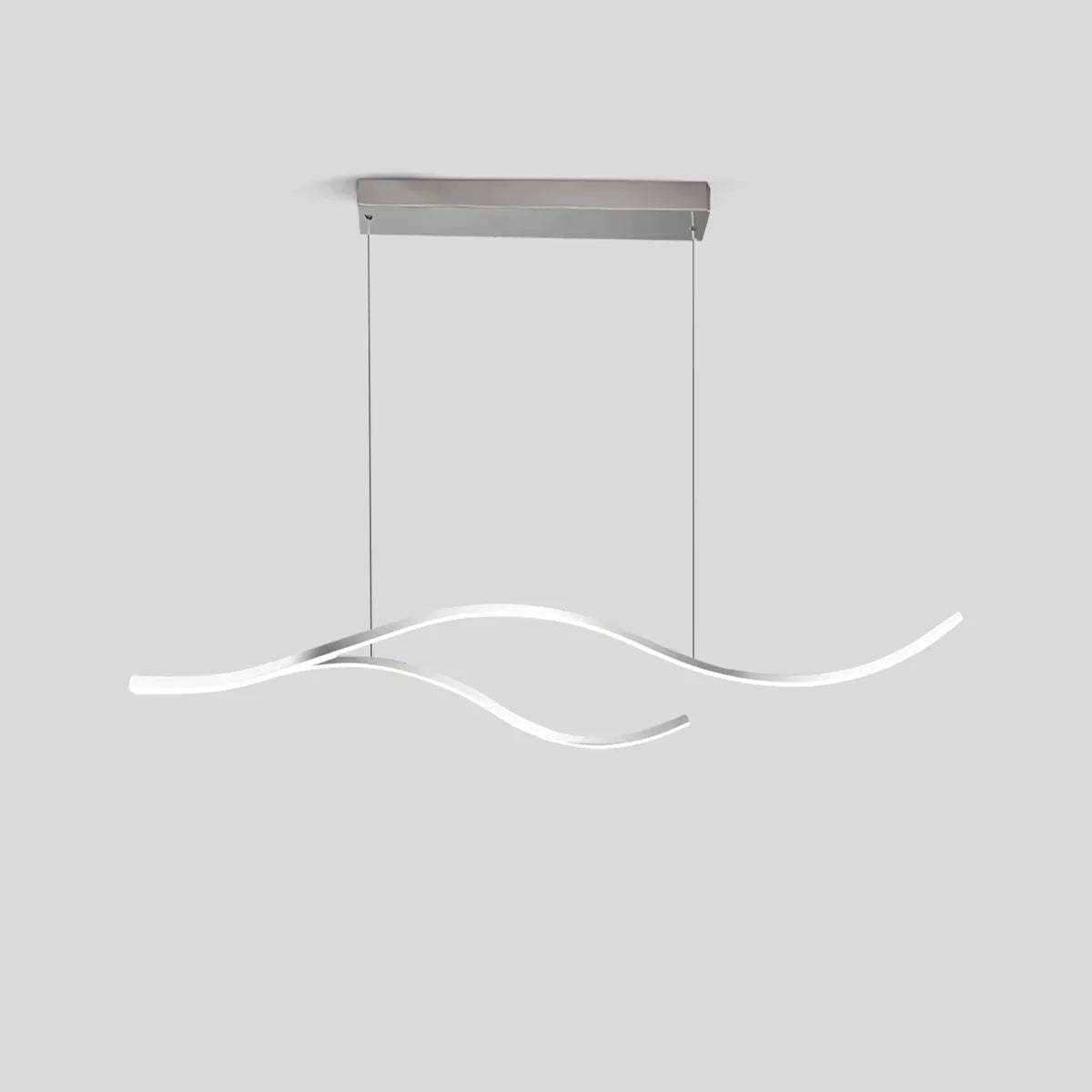 Moderne hängende Pendelleuchte in Wellenform | Desfino