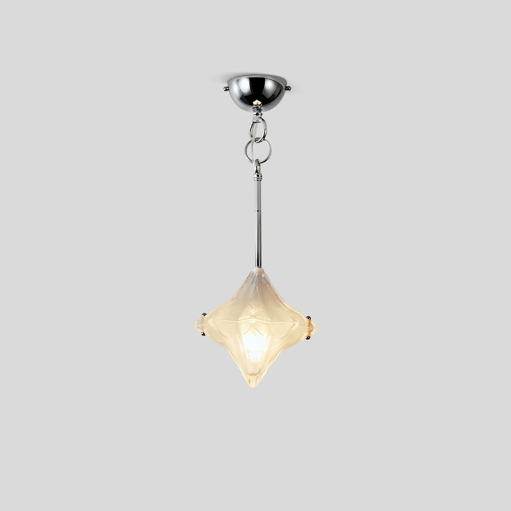 French Murano Star Glass Pendant Light | Desfino