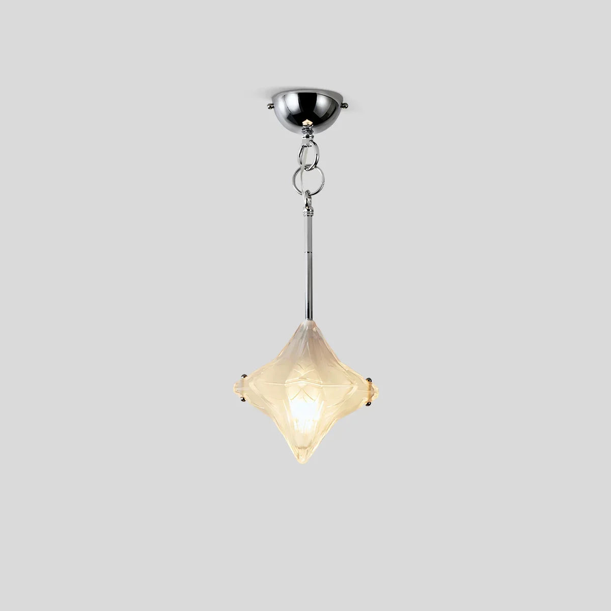 French Murano Star Glass Pendant Light | Desfino