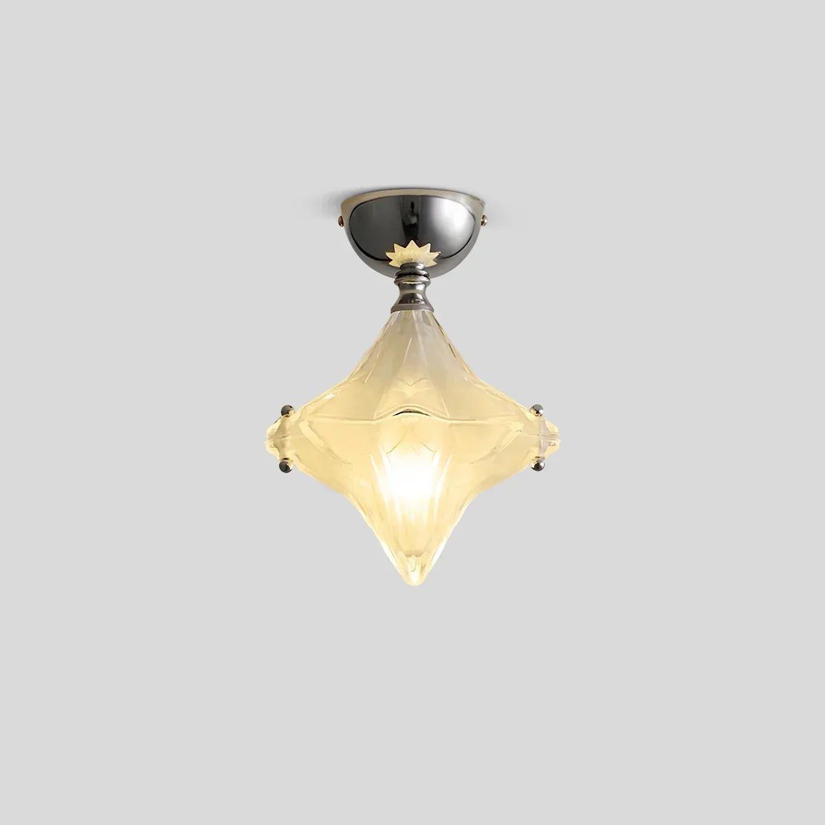 French Murano Star Glass Pendant Light | Desfino