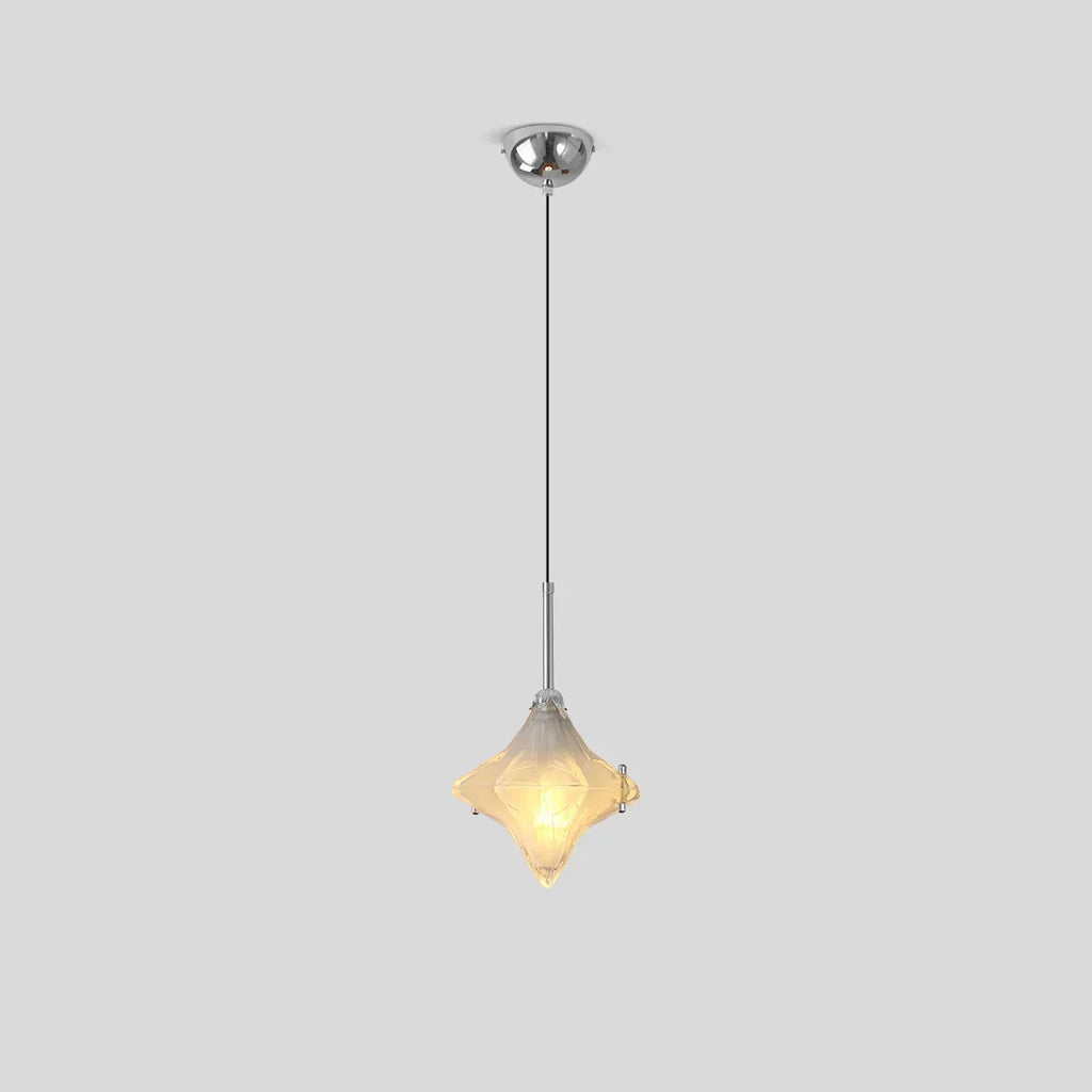French Murano Star Glass Pendant Light | Desfino