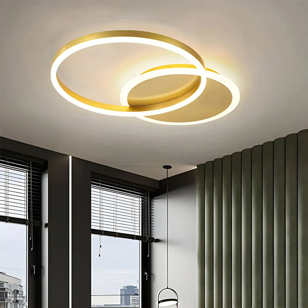 Runde LED-Deckenleuchte für das Wohnzimmer | Desfino