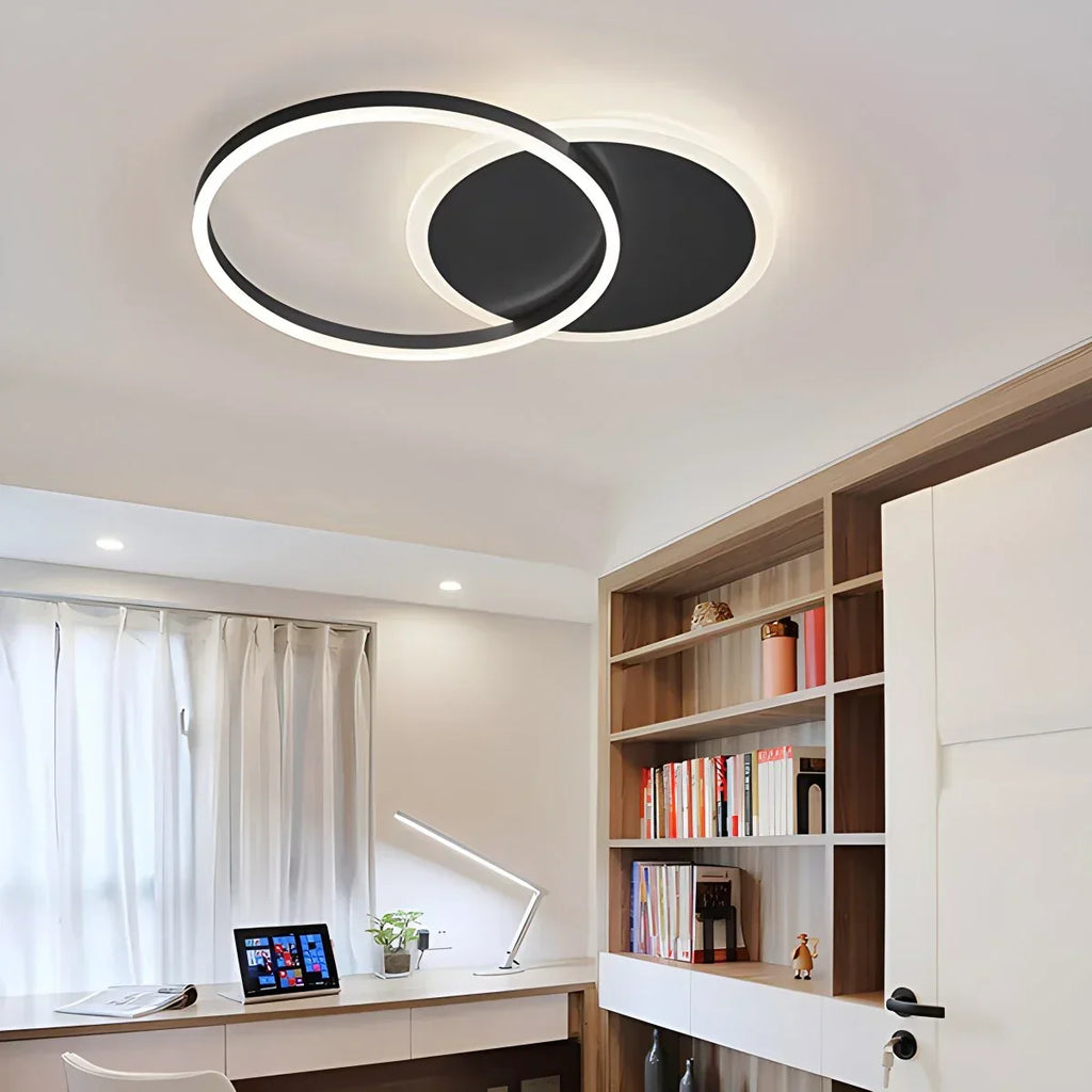 Runde LED-Deckenleuchte für das Wohnzimmer | Desfino