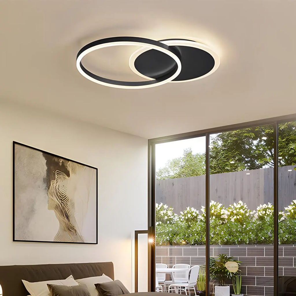 Runde LED-Deckenleuchte für das Wohnzimmer | Desfino