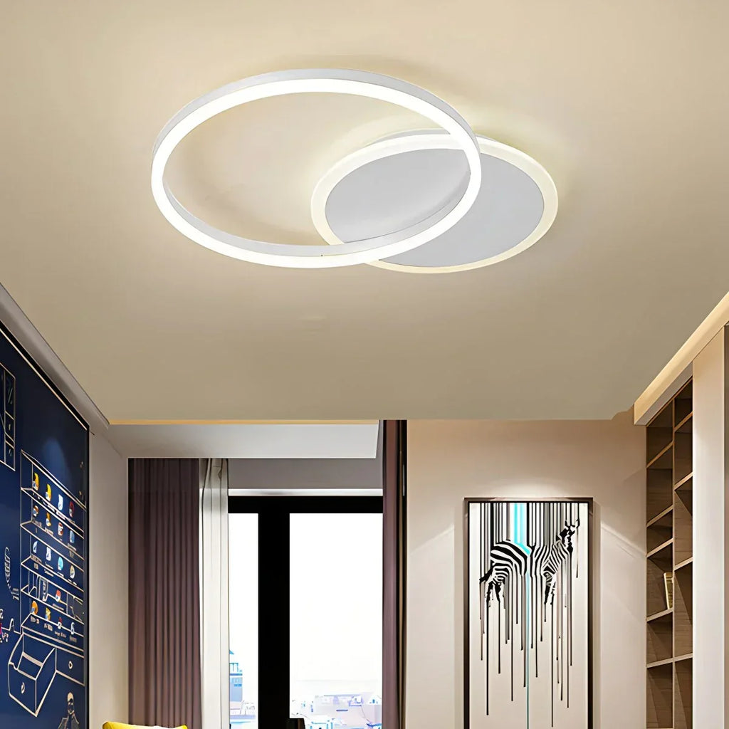 Runde LED-Deckenleuchte für das Wohnzimmer | Desfino