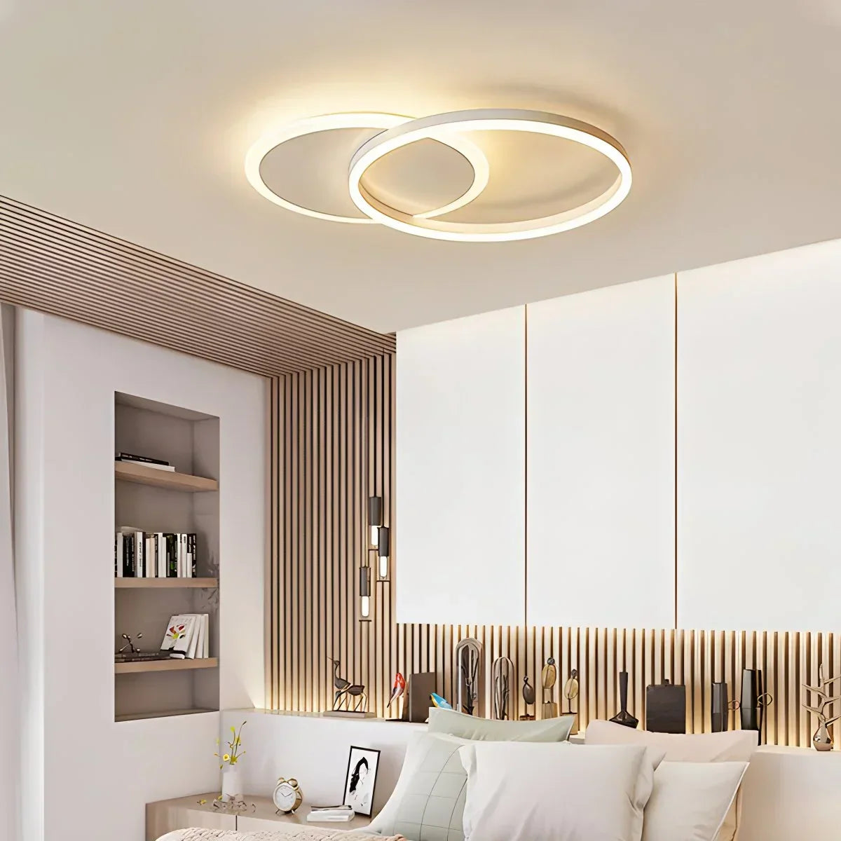 Runde LED-Deckenleuchte für das Wohnzimmer | Desfino