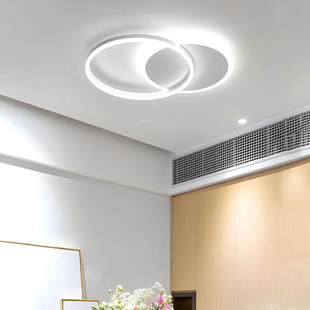 Runde LED-Deckenleuchte für das Wohnzimmer | Desfino