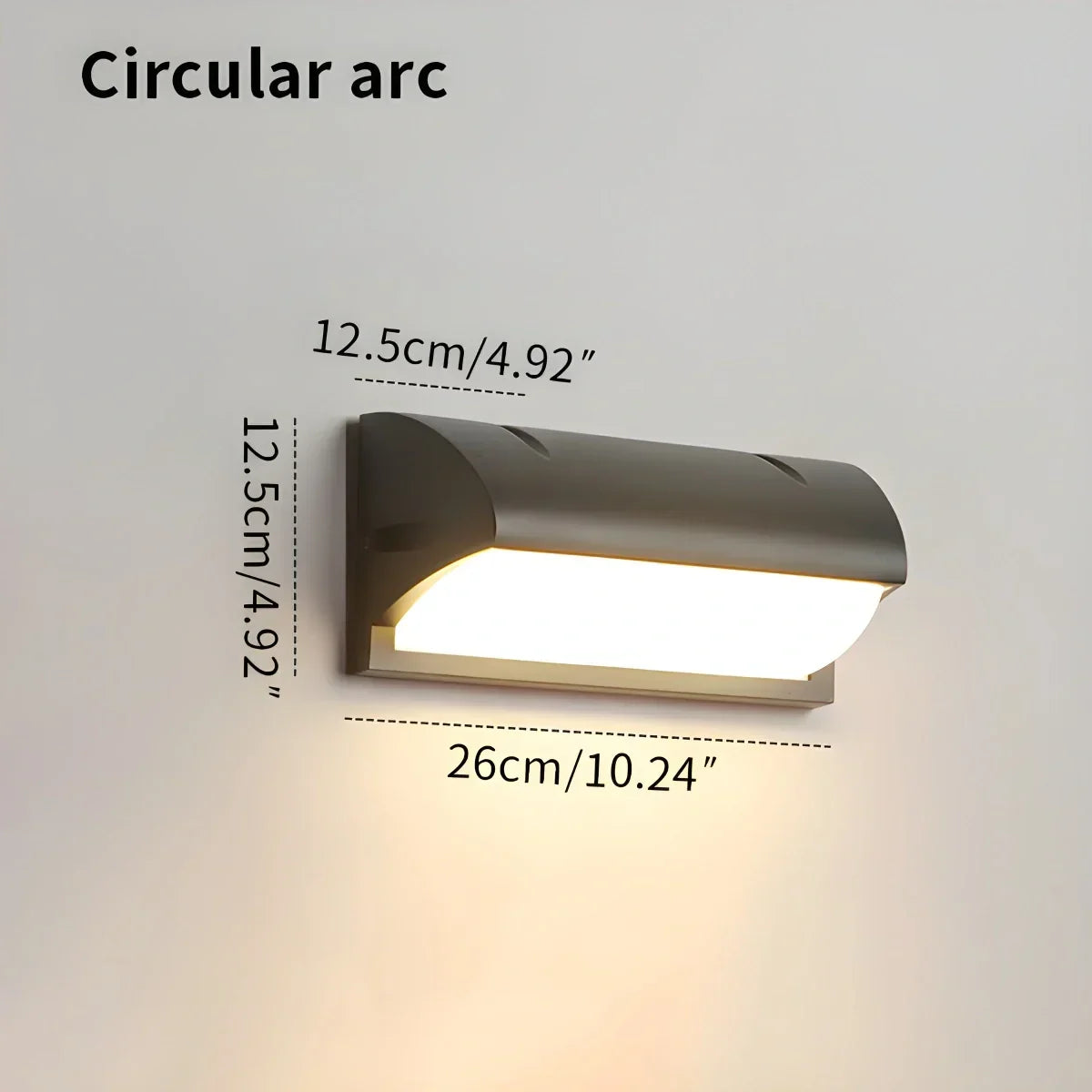 Modern Outdoor LED Waterproof Wall Sconce Porch Light | Desfino
