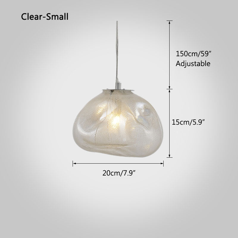 Luxuriöse Glas-Pendelleuchte in Wolkenform | Desfino