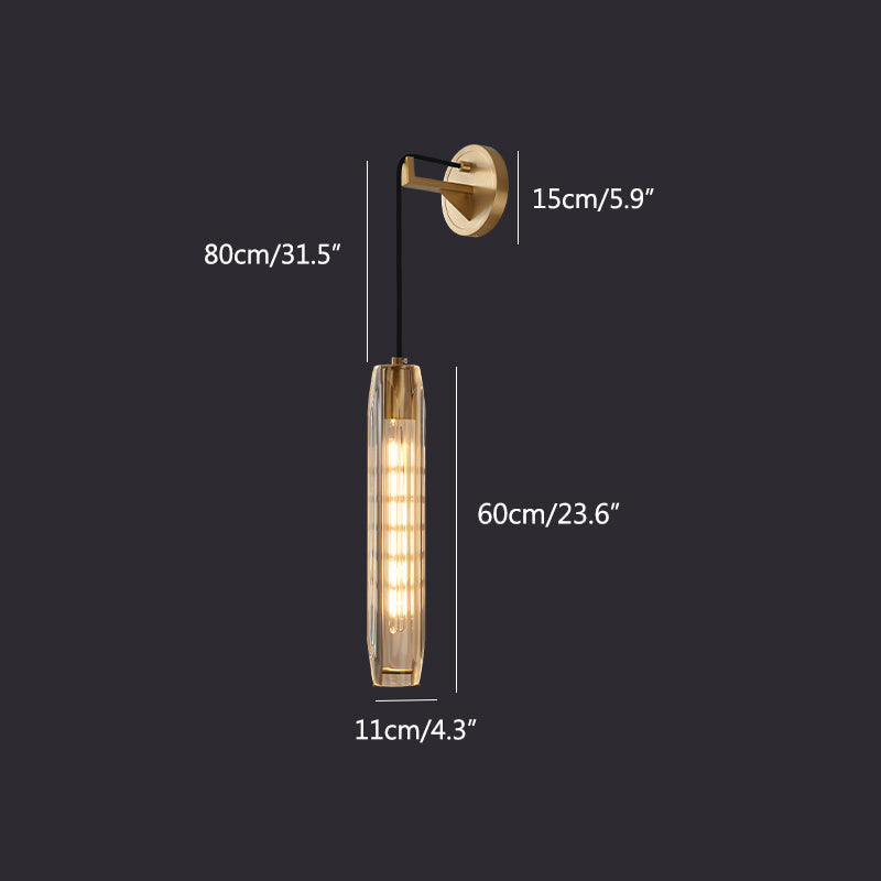 Hanging Crystal Wall Sconce | Desfino