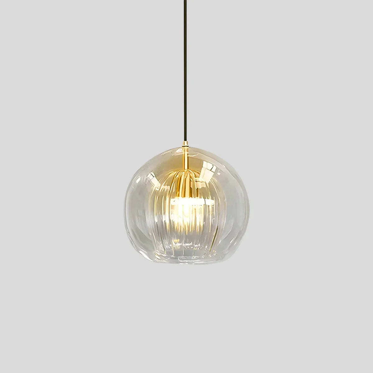 Nordic Glass Globe Pendant Light for Modern Interiors | Desfino