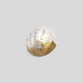 Light Luxury Brass Shell Glass Wall Lamp | Desfino