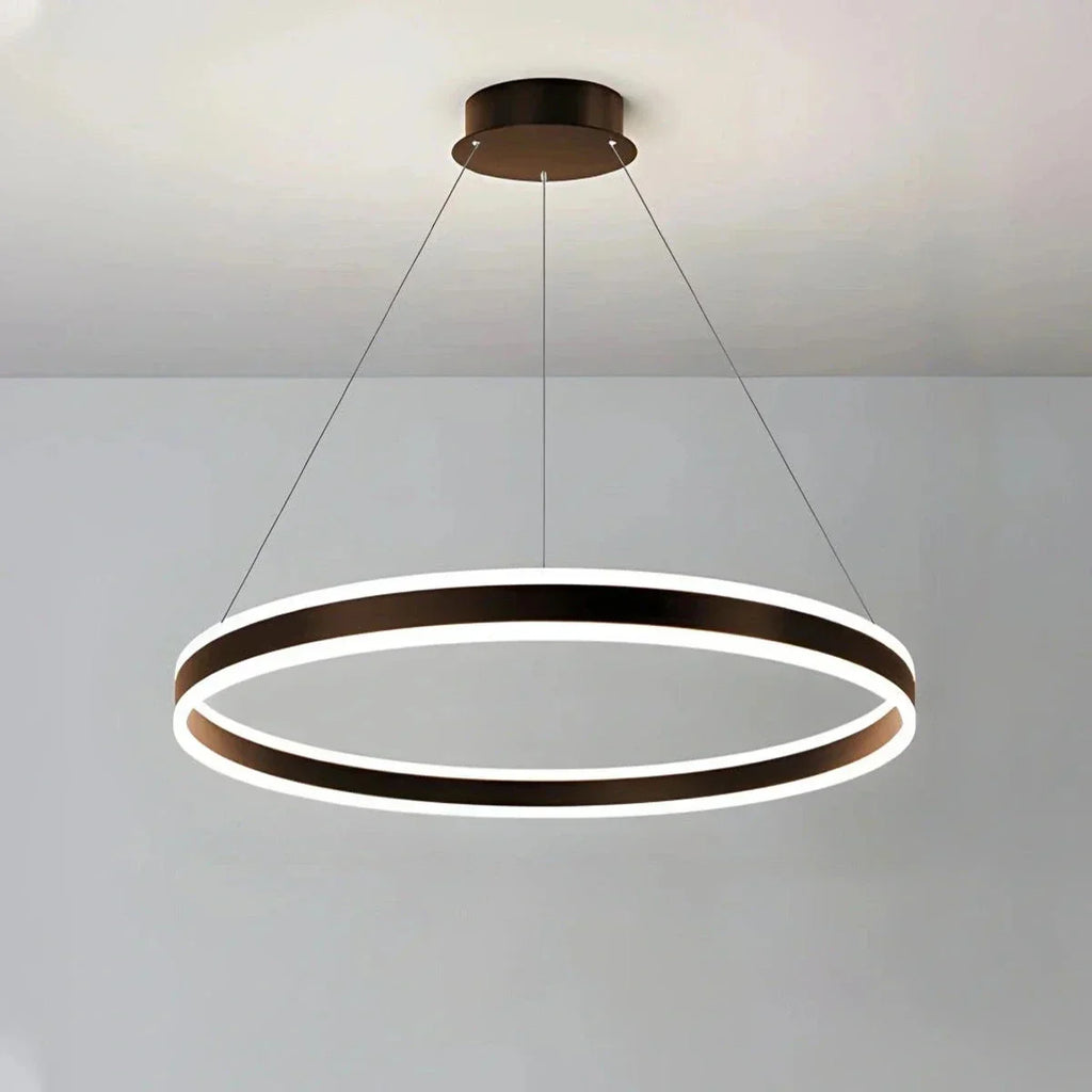 Circle Layered Living Room Chandelier | Desfino