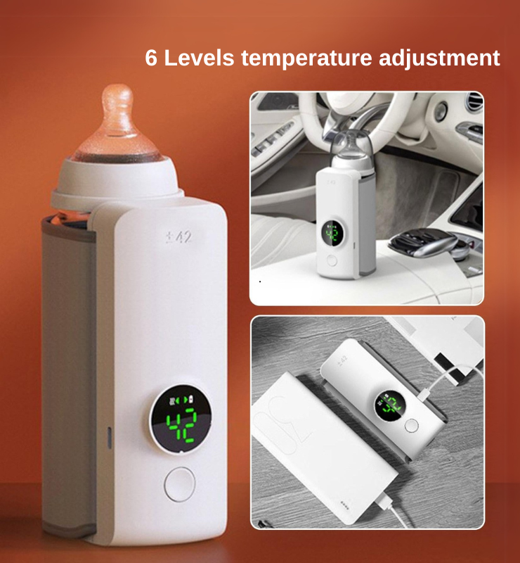 QuikNest Portable Bottle Warmer — Fast, Even, Safe Heating - Desfino