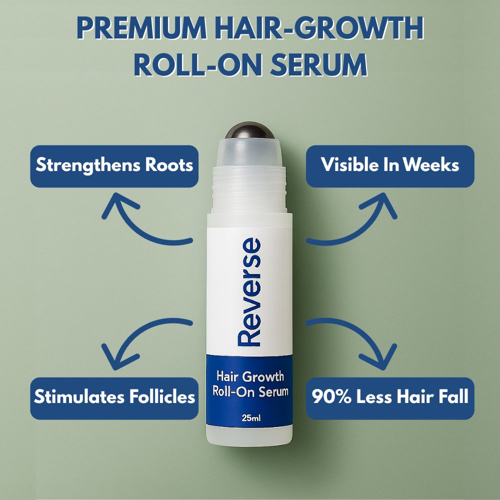 Pro-Growth Hair Revitalizing Roll-On — Lightweight Scalp Serum