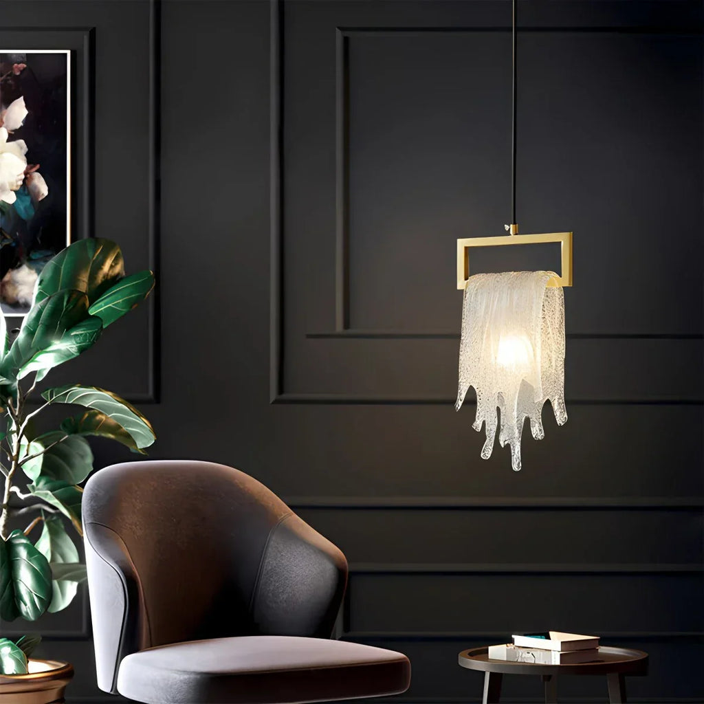 Copper Crystal Pendant Light Multiple Styles Available | Desfino