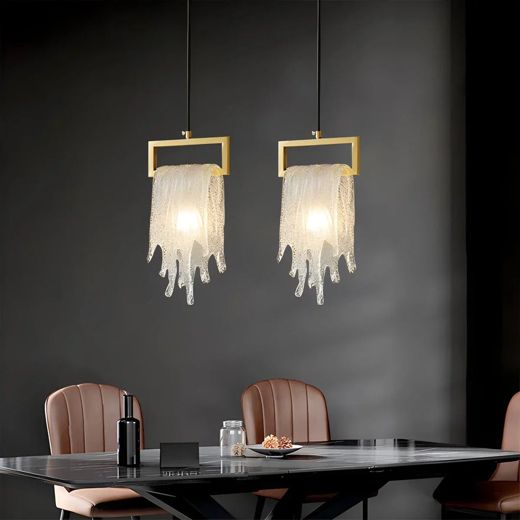 Copper Crystal Pendant Light Multiple Styles Available | Desfino