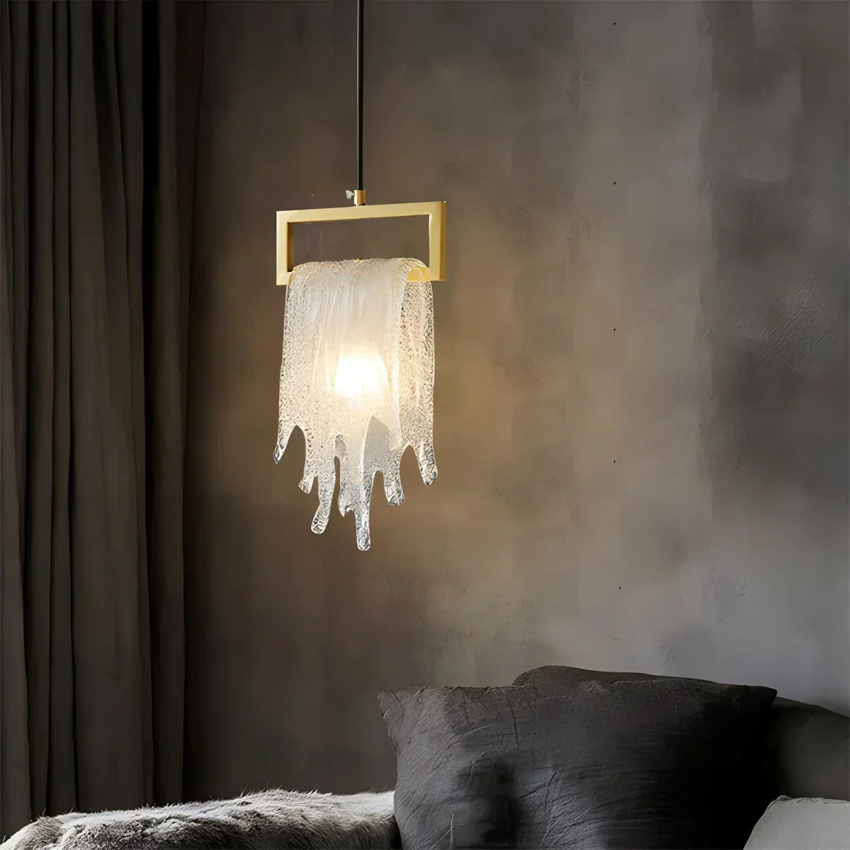 Copper Crystal Pendant Light Multiple Styles Available | Desfino