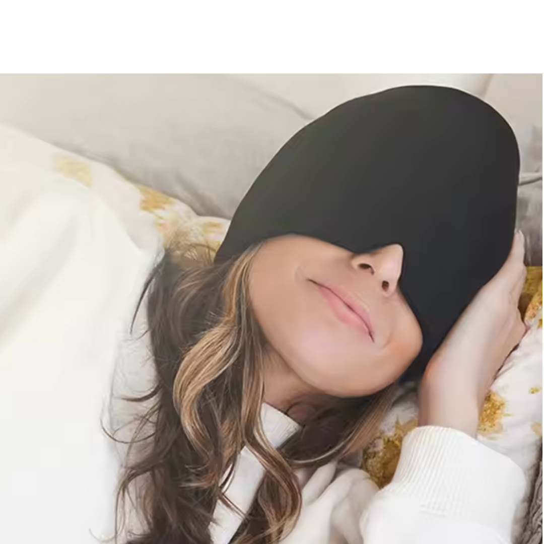 Migraine Be Gone Kopfschmerz-Wickel — Medikamentenfreies Design | Desfino