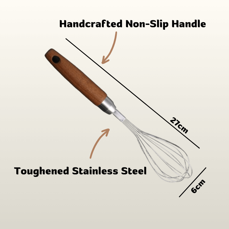 11-Piece Teak & Acacia Kitchen Utensil Collection - Desfino