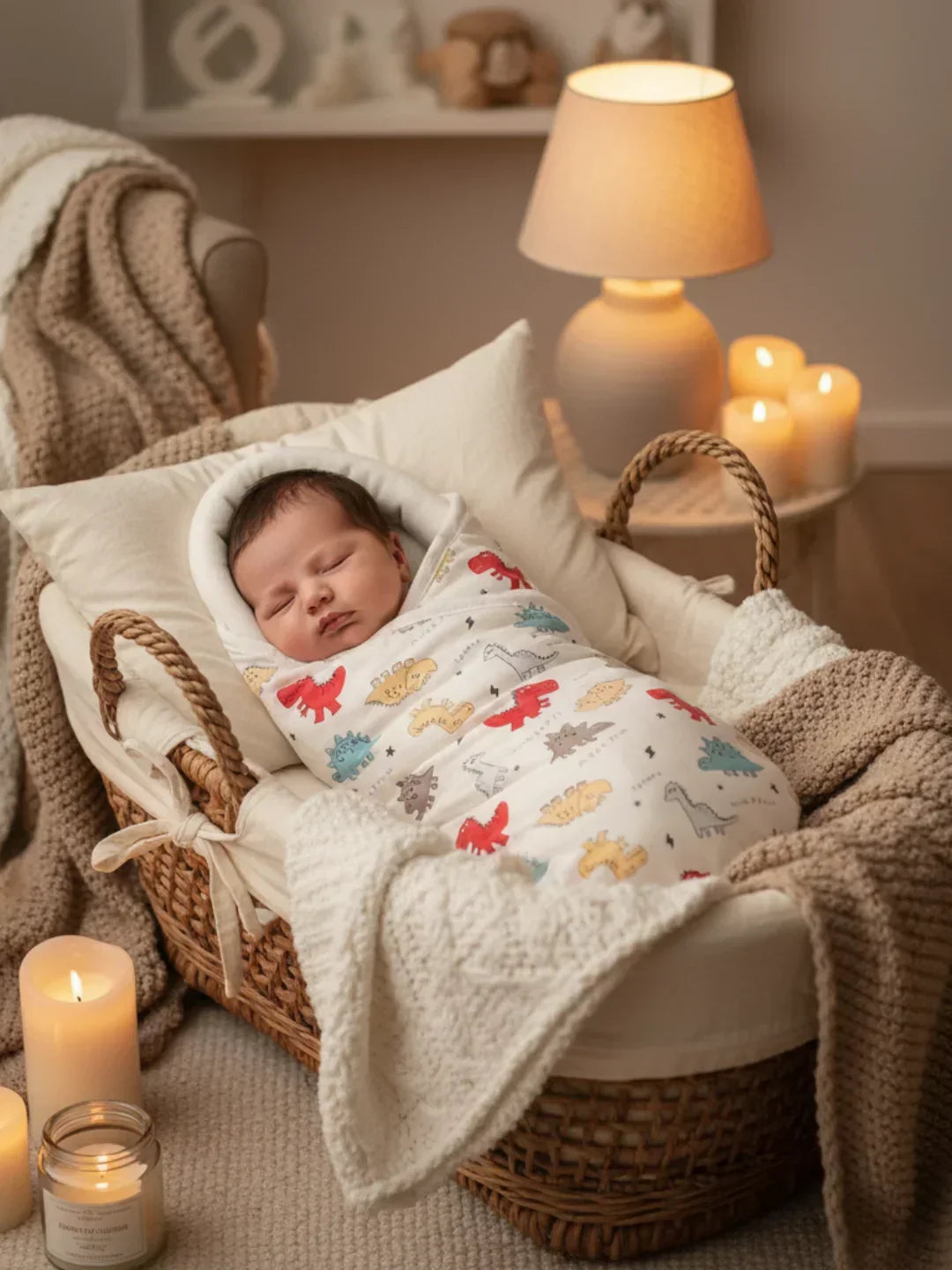Kapuzen-Baby-Pucktuch aus reiner Baumwolle – weiche, anschmiegsame Passform