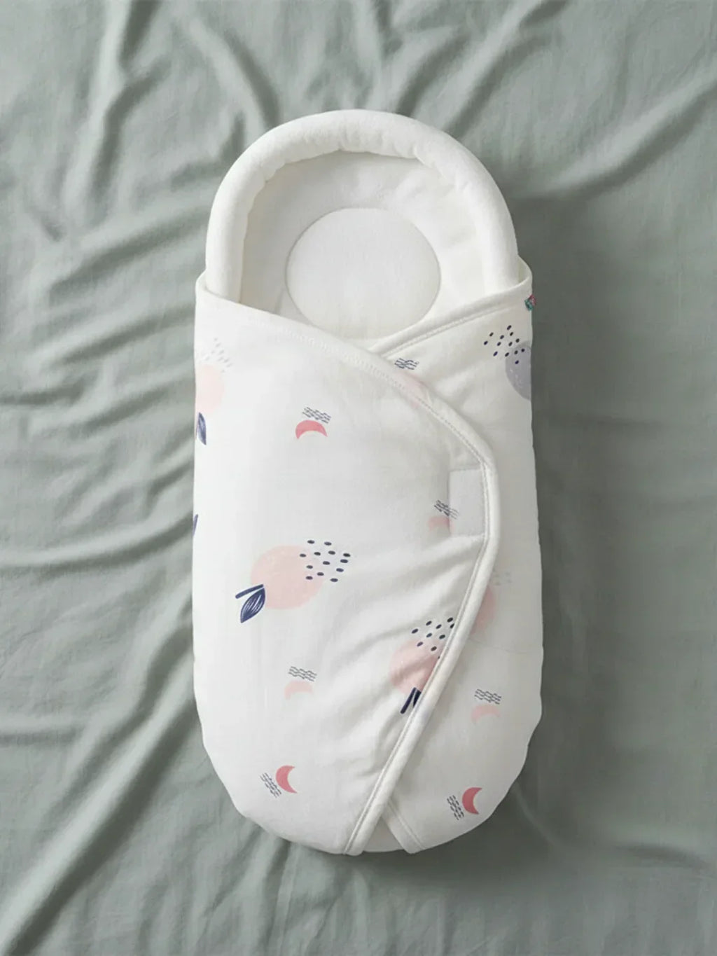 Kapuzen-Baby-Pucktuch aus reiner Baumwolle – weiche, anschmiegsame Passform