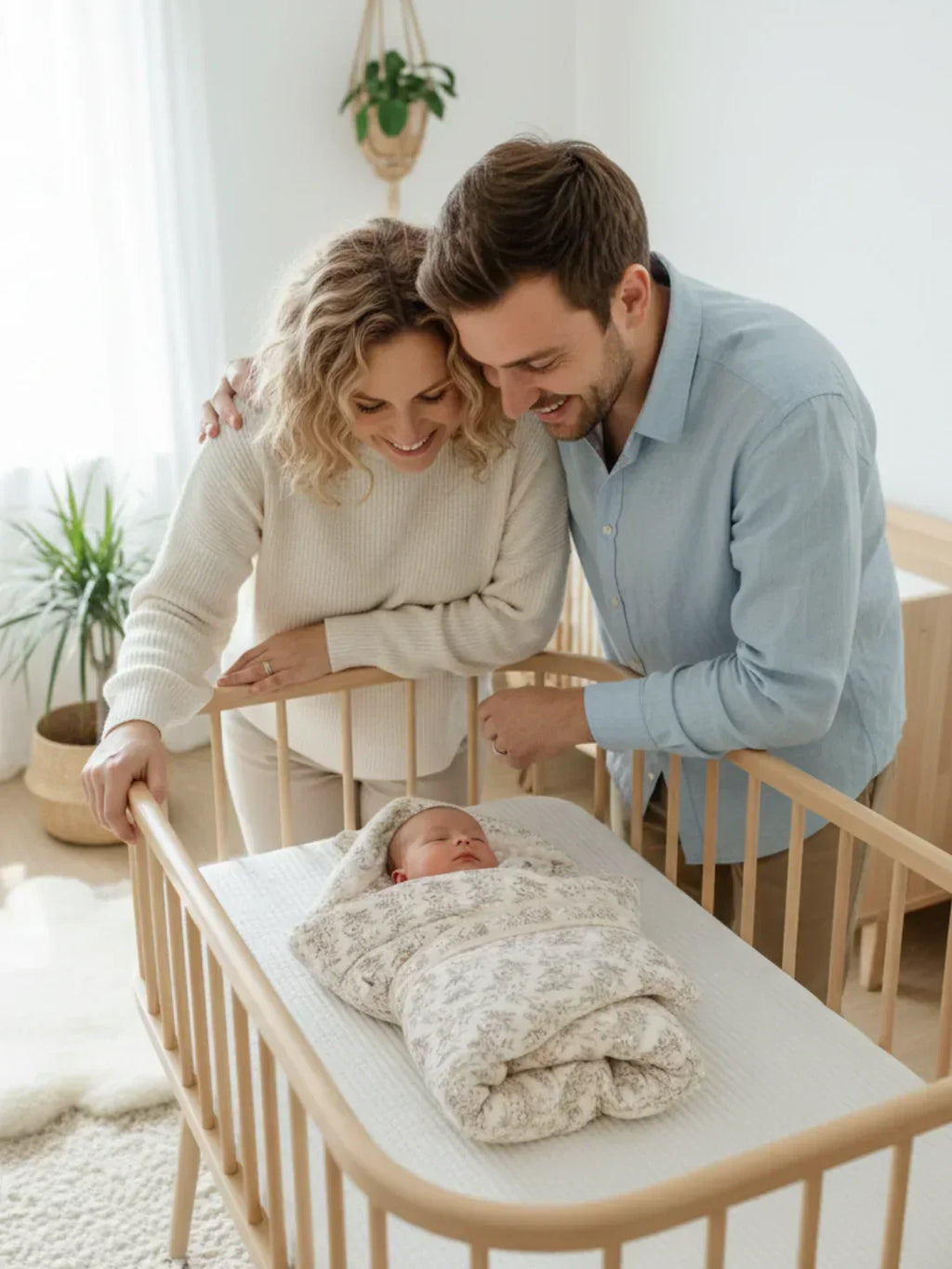 100% pamut pólyatakaró babáknak — Anyaméhhez hasonló kényelem - Desfino