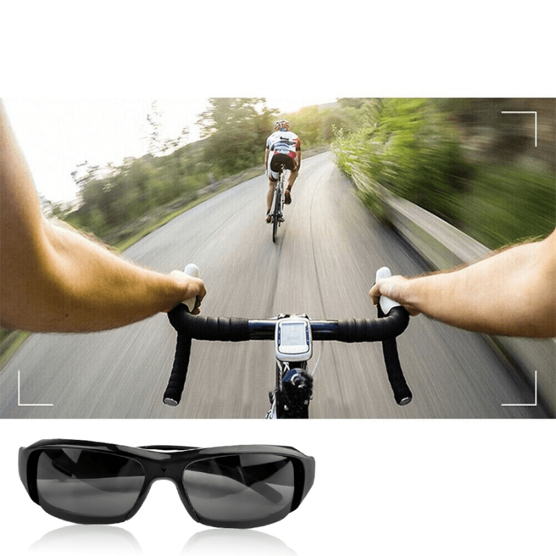 Ochelari inteligenți Aelora 1080P - Cameră portabilă HD, hands-free - Desfino