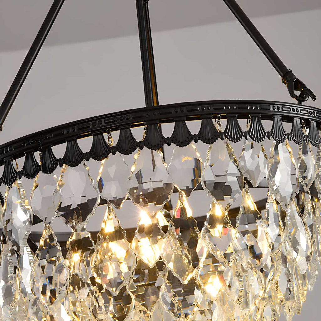 Crown Crystal Led Chandelier | Desfino
