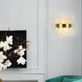 Crystal Glass Luxury Wall Sconce | Desfino