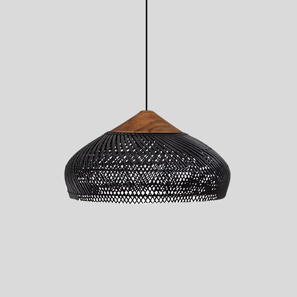 Pendelleuchte im Rattanstil für das Esszimmer | Desfino
