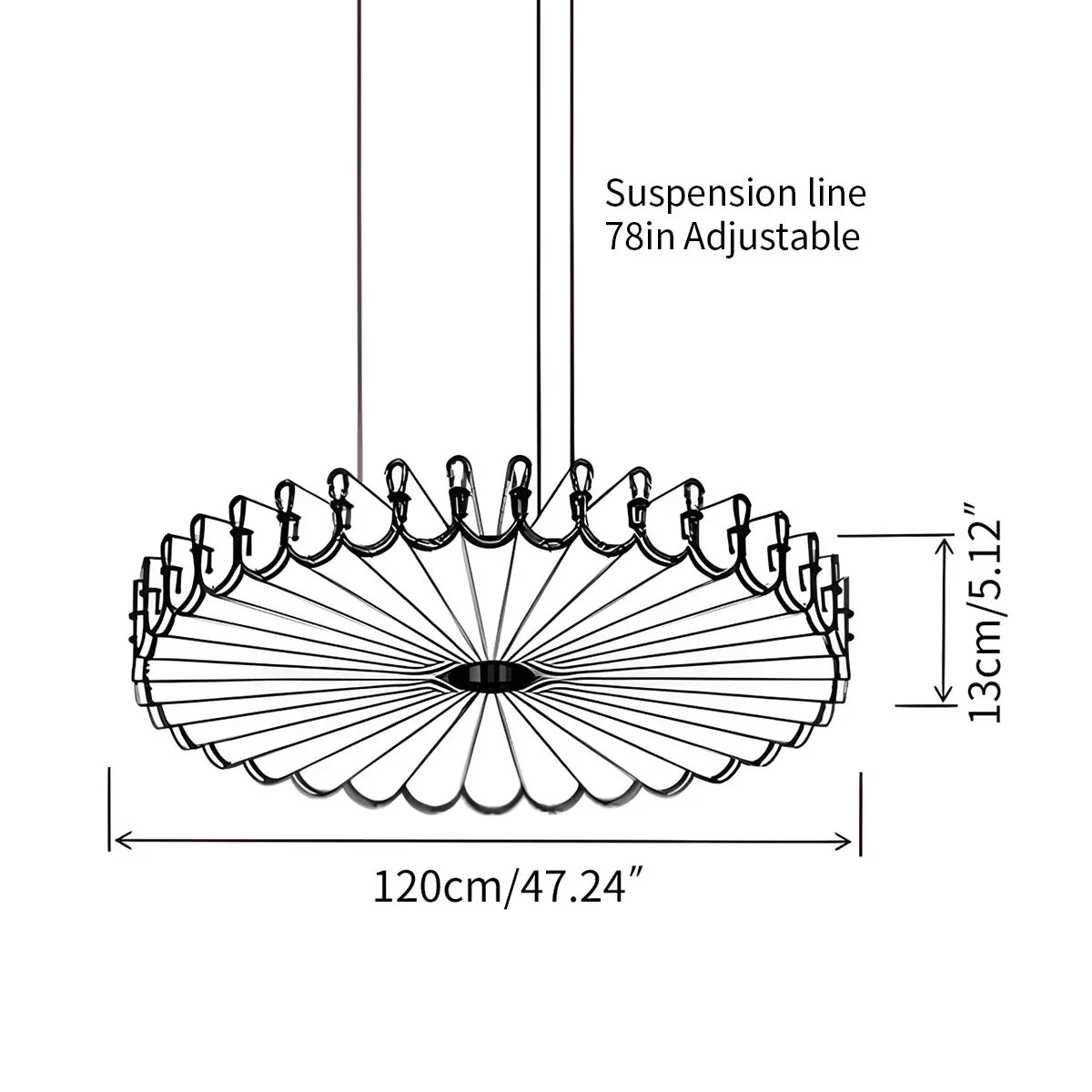 Sunflower Acoustic Pendant Light | Desfino