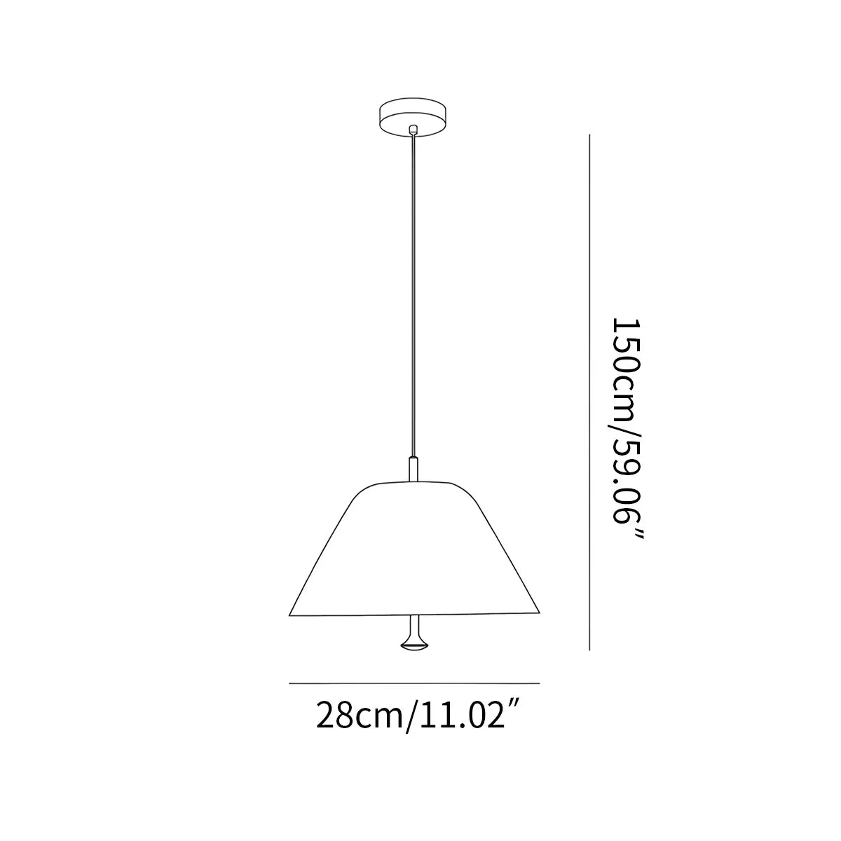 Minimalist Pendant Lamp for Dining Room | Desfino