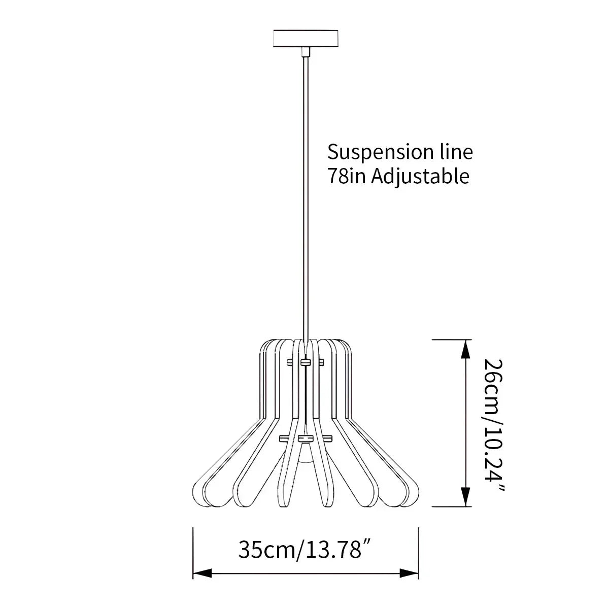 Nordic Octopus Felt Acoustic Pendant Light | Desfino