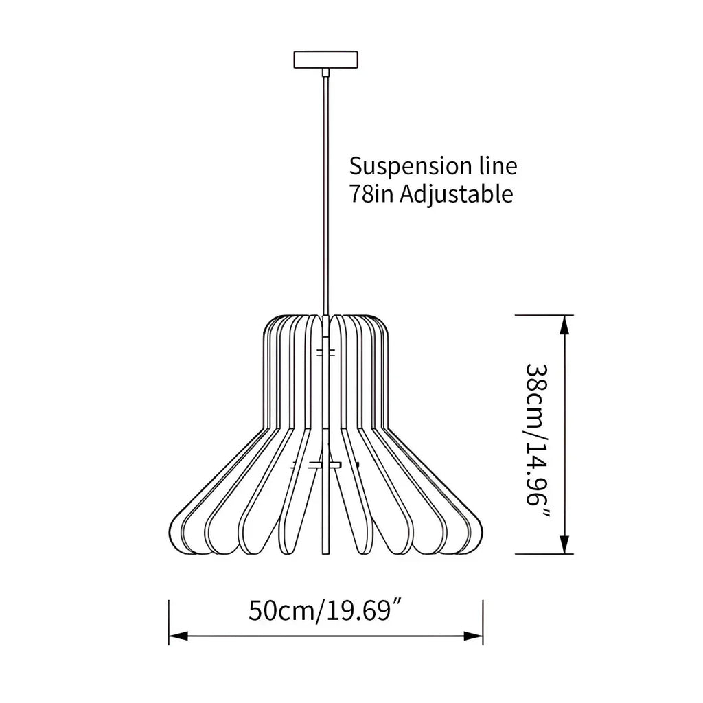 Nordic Octopus Felt Acoustic Pendant Light | Desfino