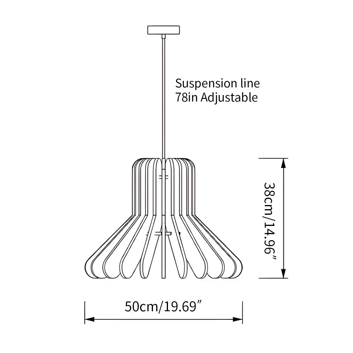 Nordic Octopus Felt Acoustic Pendant Light | Desfino