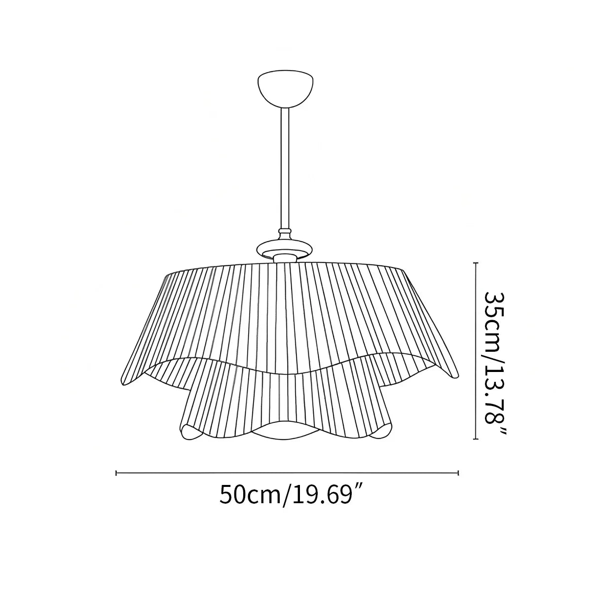Bellevue Pendant Lamp for Bedroom | Desfino