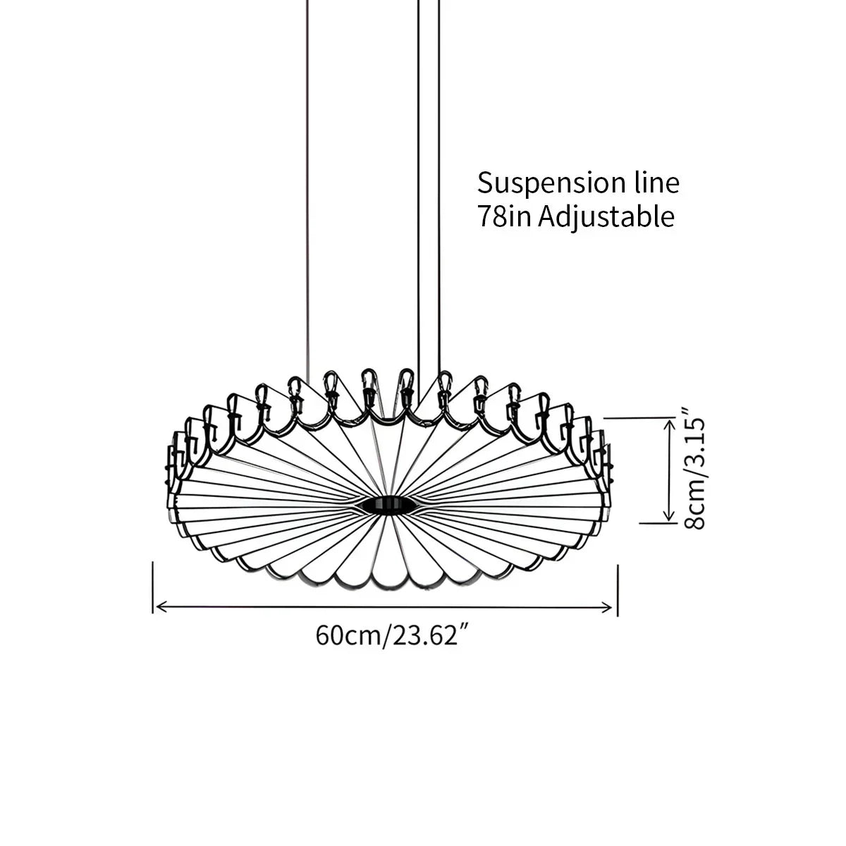 Sunflower Acoustic Pendant Light | Desfino