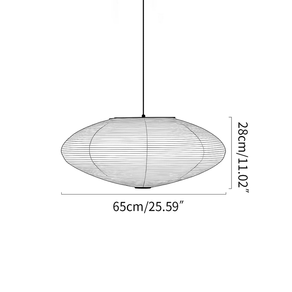 Washi Paper A Series Pendant Light for Dining Room | Desfino