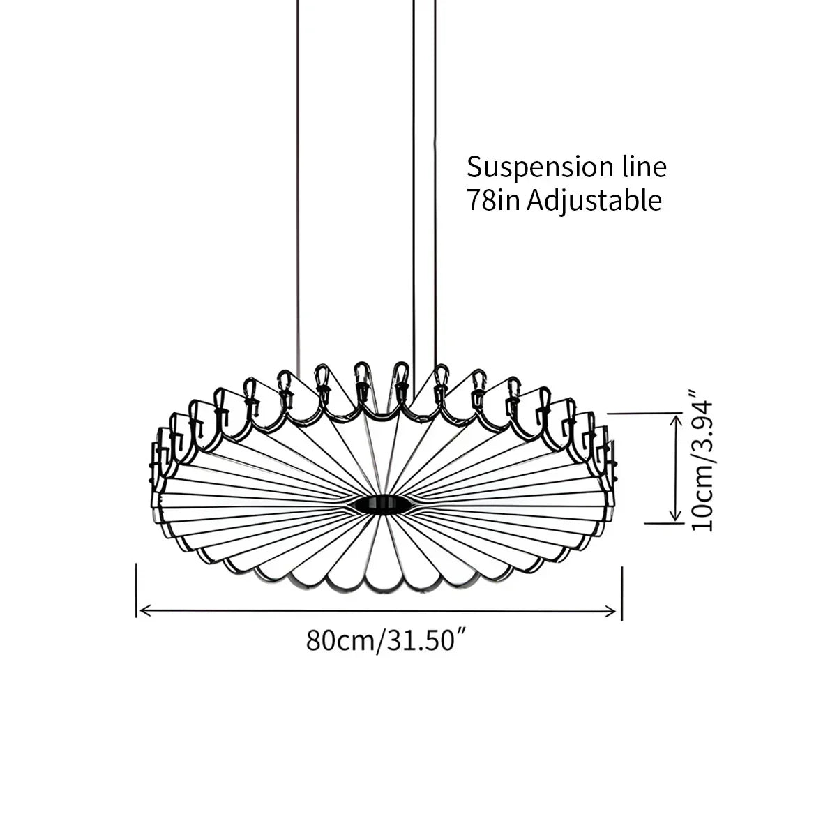 Sunflower Acoustic Pendant Light | Desfino