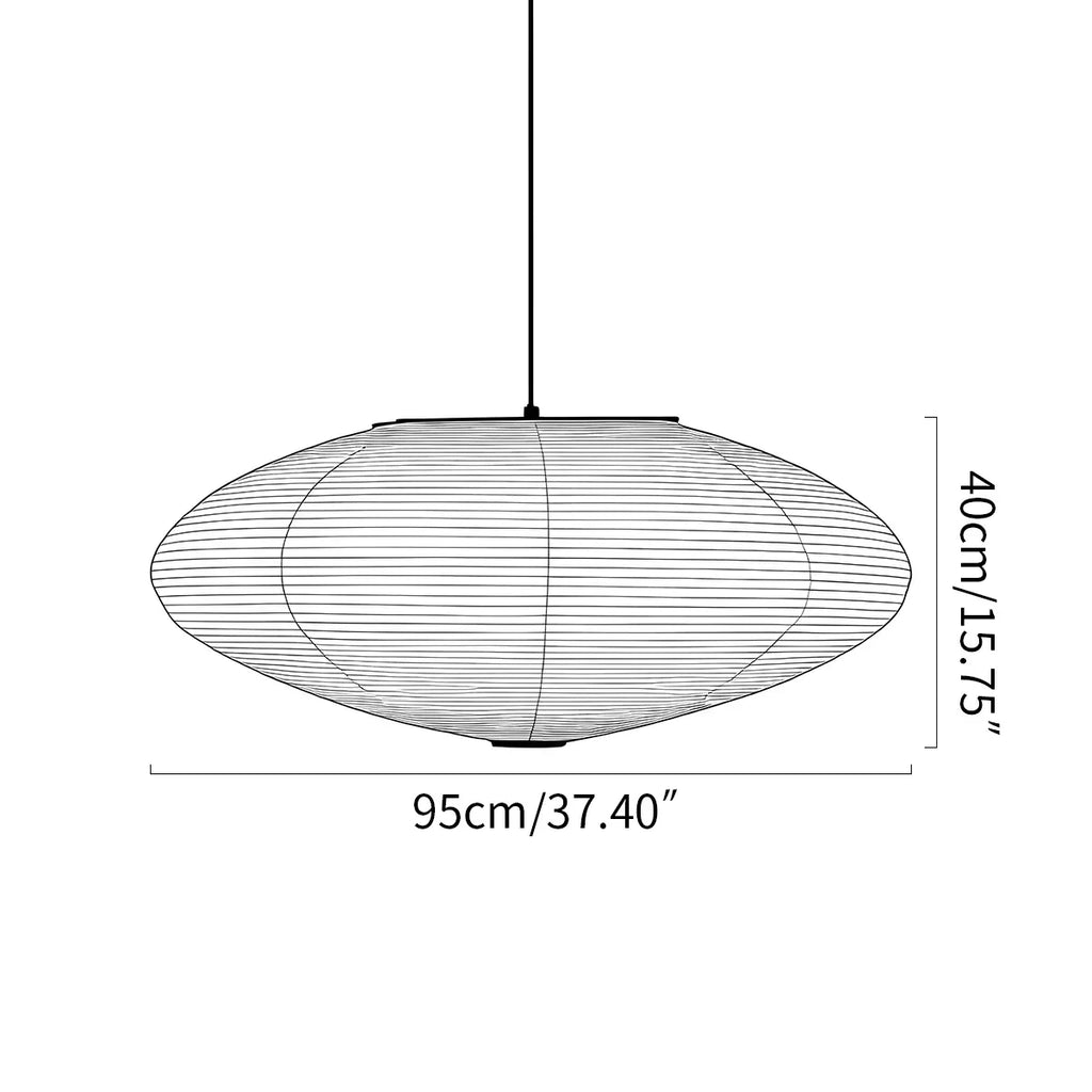 Washi Paper A Series Pendant Light for Dining Room | Desfino