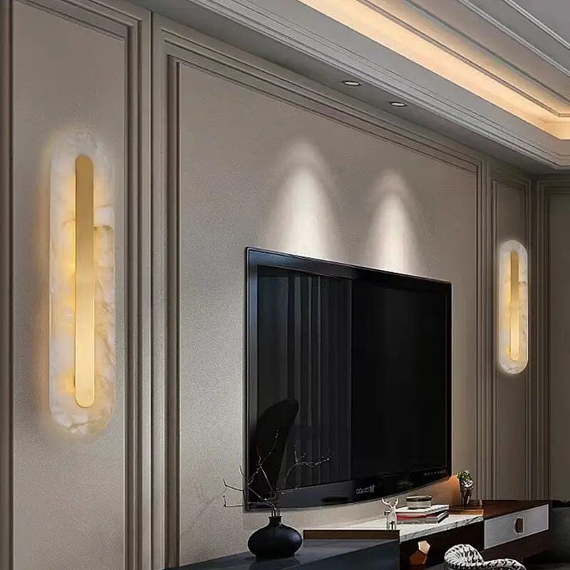 Quorra Marble Round Wall Light — Timeless Modern Design - Desfino
