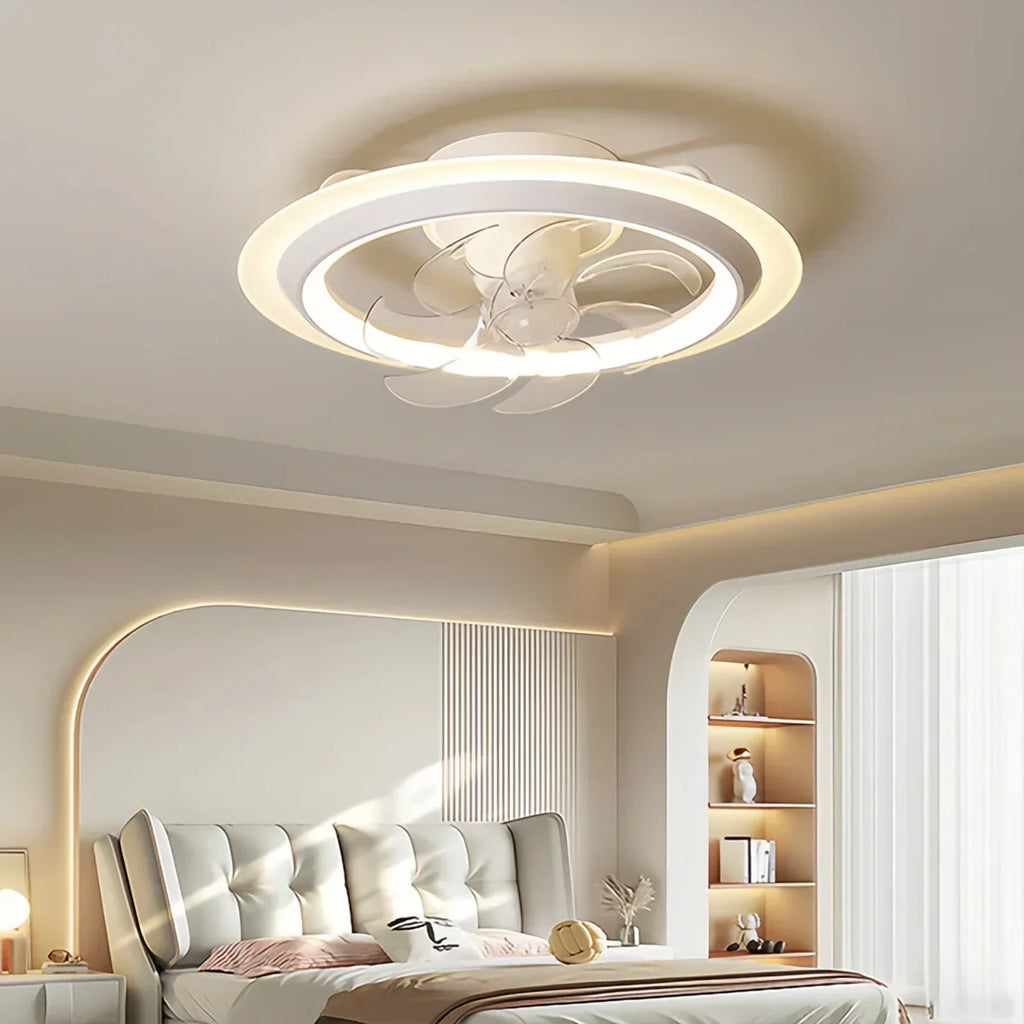 Creative 360° Rotating Ceiling Fan with Light | Desfino