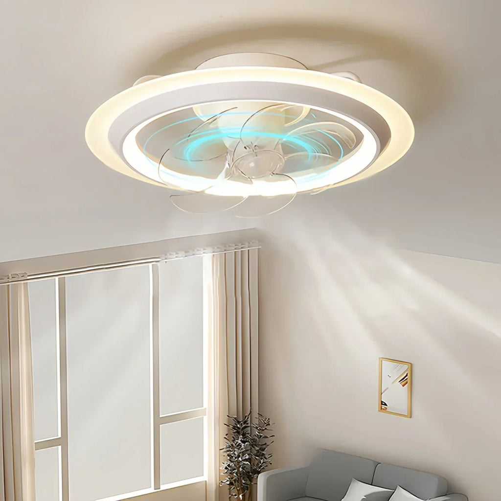 Creative 360° Rotating Ceiling Fan with Light | Desfino