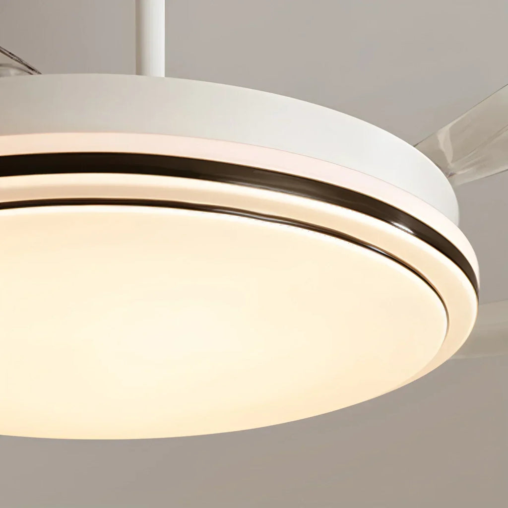 Modern Remote Control Ceiling Fan with LED Light | Desfino